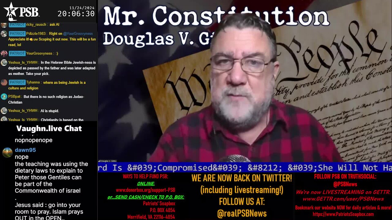 2024-11-24 20:00 EST - For The Republic: With Alan Meyers