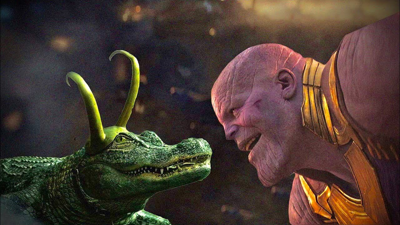 Crocodile Loki vs. Thanos