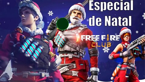 Free Fire Atualização de final de ano : Especial de Natal