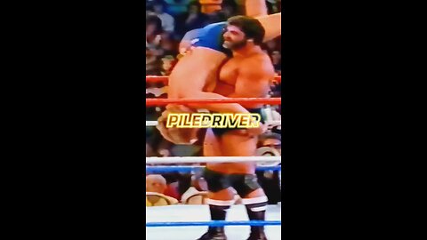 THE DEADLIEST PILEDRIVER IN HISTORY!