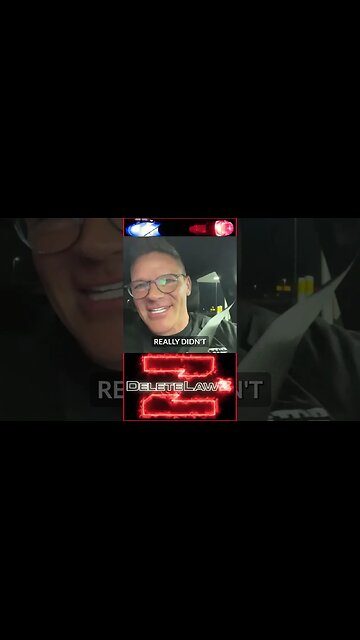 WAIT FOR IT! COP SAID I DIDN'T HAVE ANY TAIL LIGHTS: HMMMMM