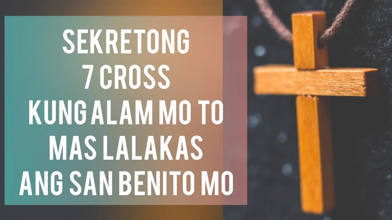 PITONG CROSS NG SAN BENITO: ANO ANG KAHULUGAN?