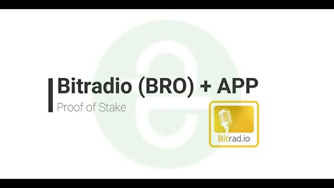 Proof of Stake (PoS) - Bitradio (BRO)
