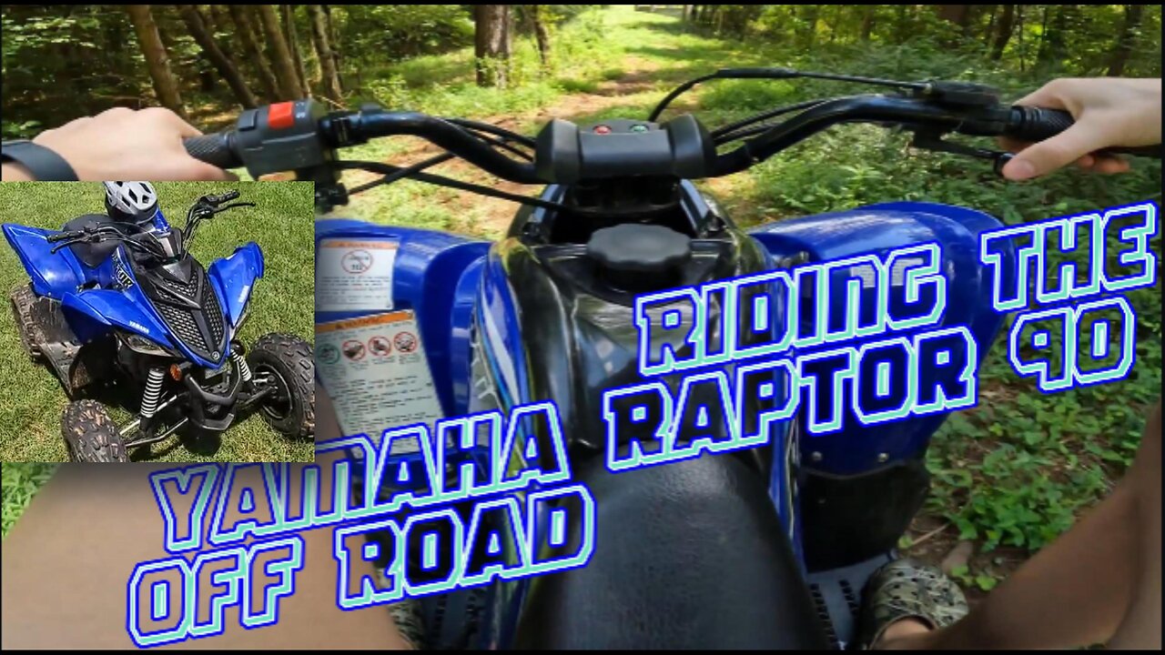 Off-roading and airtime on my Raptor 90