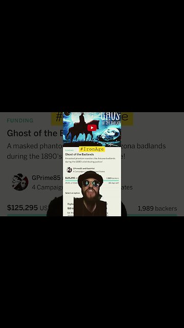 Razor Fist The Rageaholic And GPrime’s Comic Ghost Of The Badlands Made How Much? #IronAge