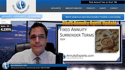 3 Types of Fixed Annuity Surrender Terms. How they work & where the advantages. Walk-Away is my pick