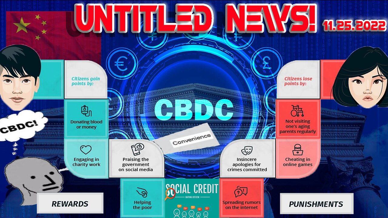 Global Agenda Starts In China Social Credit/CentralBankDigitalCurrency