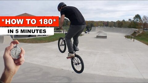 ** HOW TO 180 FAST! ** -Bmx Shorts, Tips & Tricks