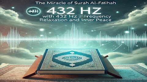 The Miracle of Surah Al Fatihah with 432 Hz Frequency Relaxation and Inner Peace