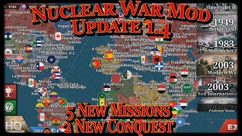 Communism Overtakes The Word! Nuclear War Mod Update 1.4