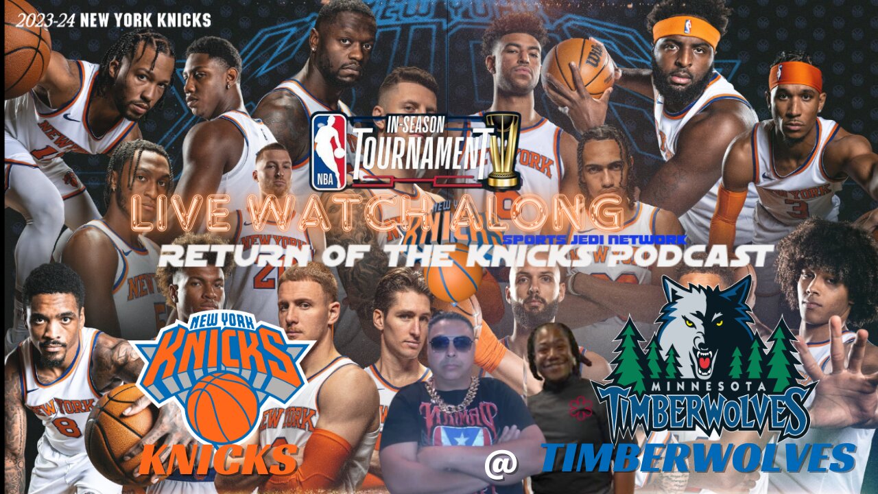 🏀 NY KNICKS vs TIMBERWOLVES LIVE REACTION & PLAY BY PLAY WATCH ALONG|BALONCESTO DE NBA