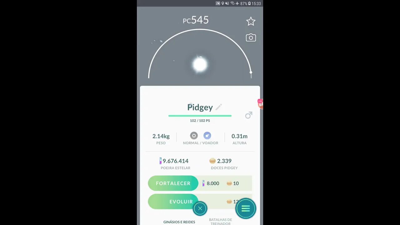 Veja a minha live de Pokémon GO!!