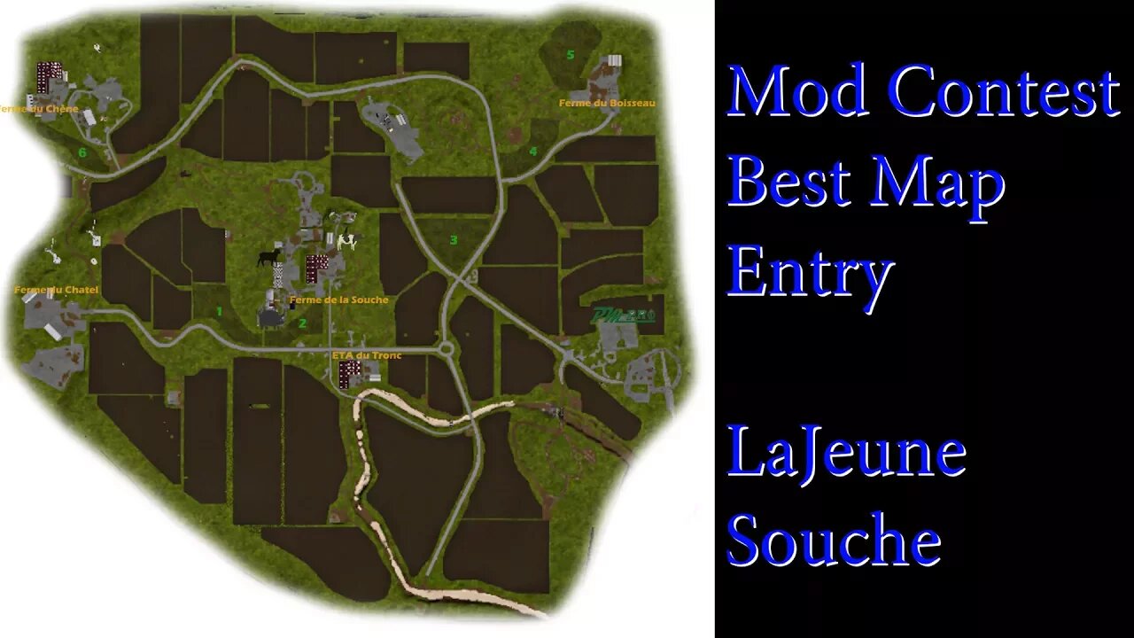 FS17 - Mod Contest - Best Map Submission - La Jeune Souche