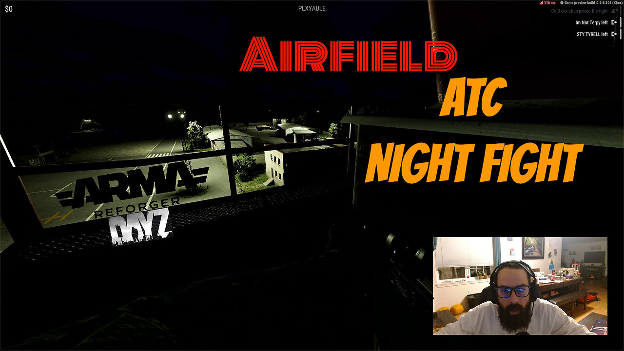 Arma Reforger: PLXYABLE - getting into a FIREFIGHT in ATC @ Airfield *Series S 1080p*