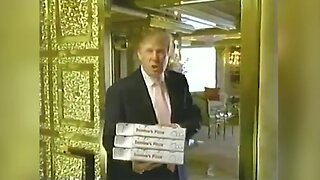 Domino's Pizza Commercial with Donald Trump 2005