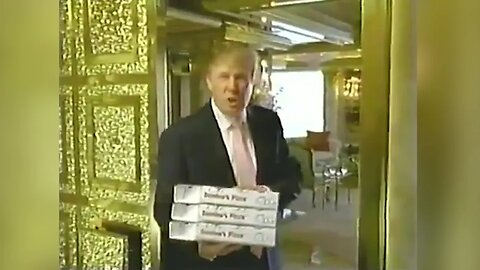 Domino's Pizza Commercial with Donald Trump 2005