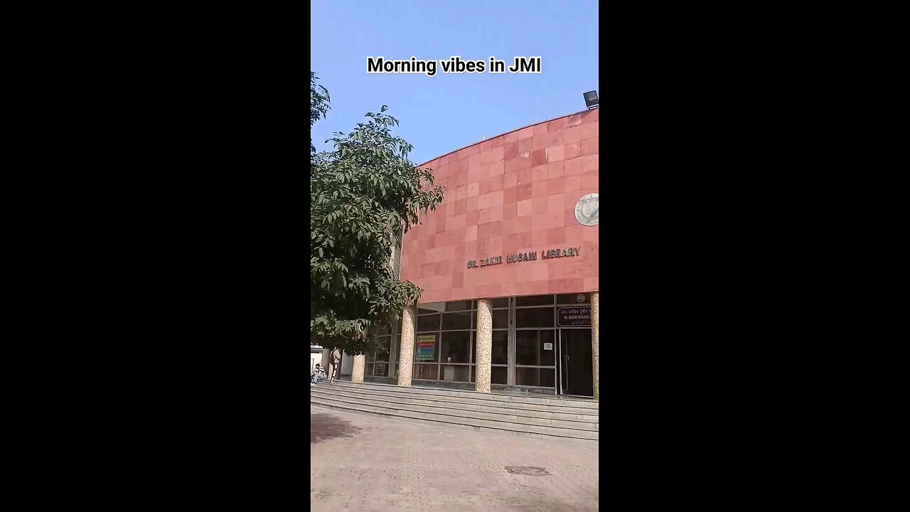 Morning Vibes in jamia Millia Islamia #jmi #jamiamilliaislamia #viral #shorts #trending #morning