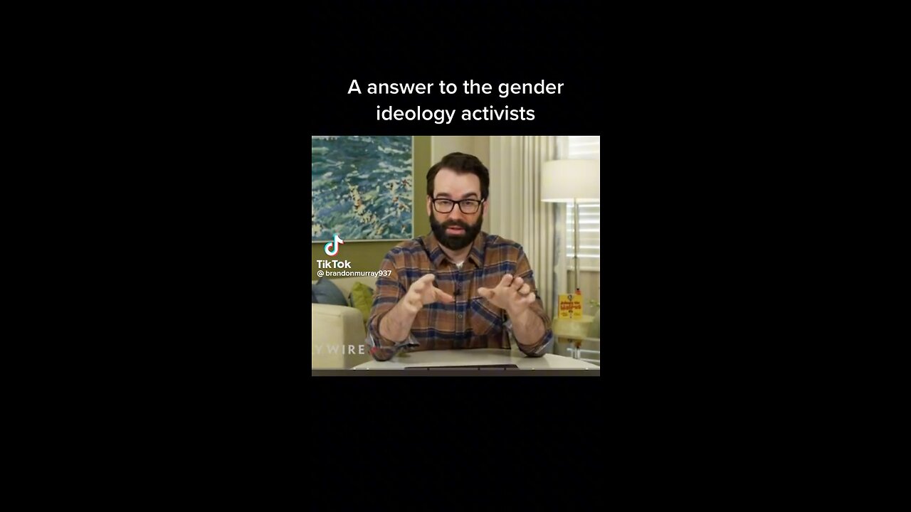 Matt Walsh exposes Trans Gender ideology