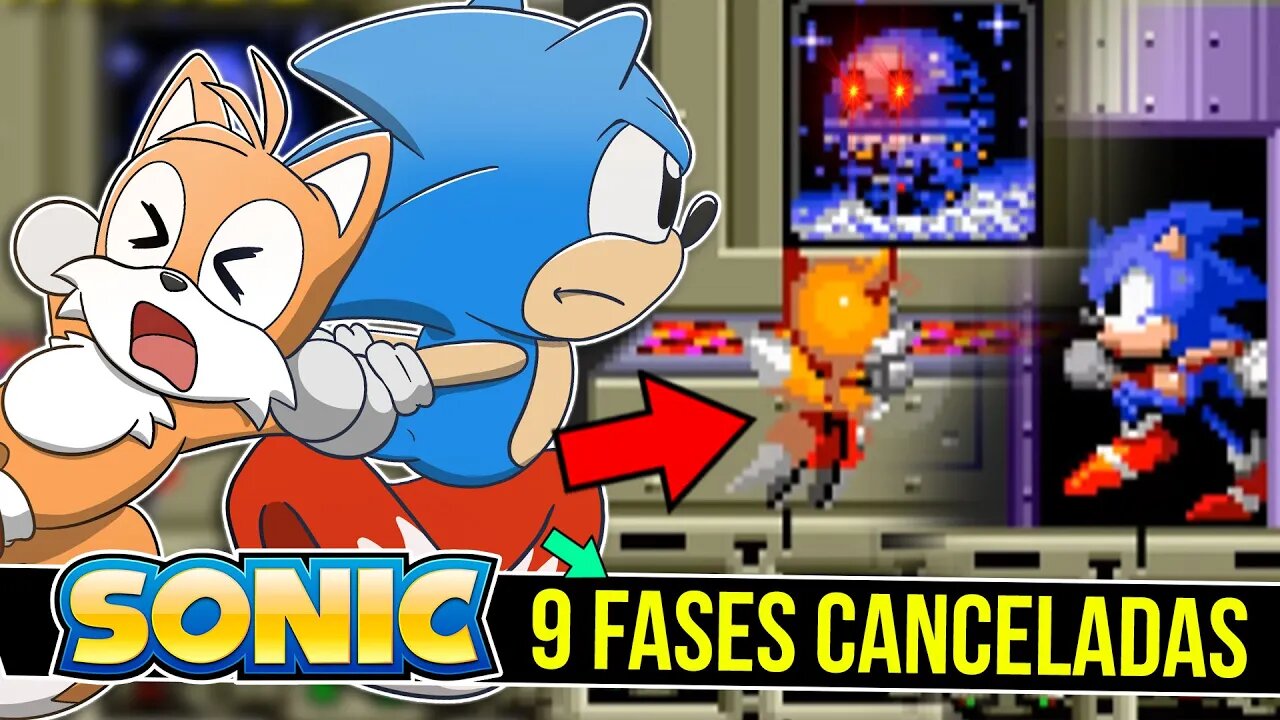 Sonic 2 com 9 fases SECRETAS - Sonic 2 The Secret Zones