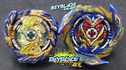 MIRAGE FAFNIR .Nt 2S vs BRAVE VALKYRIE .Ev' 2A - Beyblade Burst ベイブレードバースト