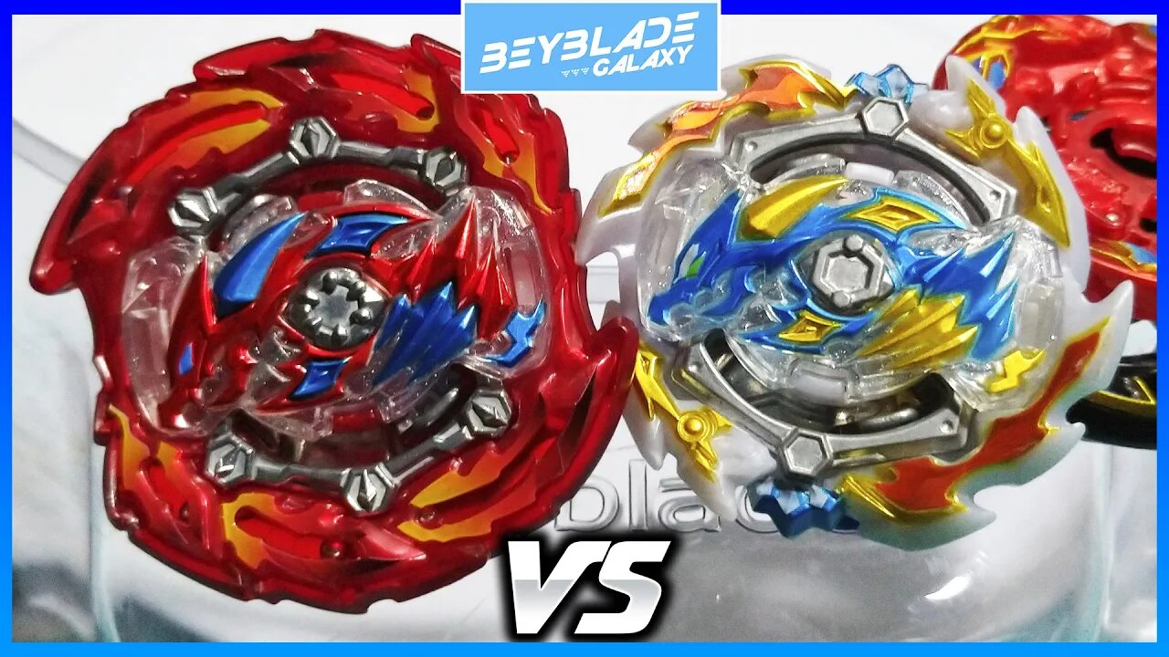 FLARE DRAGON .Ar.Pl SEN vs ACE/GRAND/ROCK DRAGON .St.Ch ZAN - Beyblade Burst ベイブレードバースト