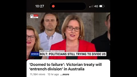 Victorian government aboriginal treaty by Jacinta Allan the premier