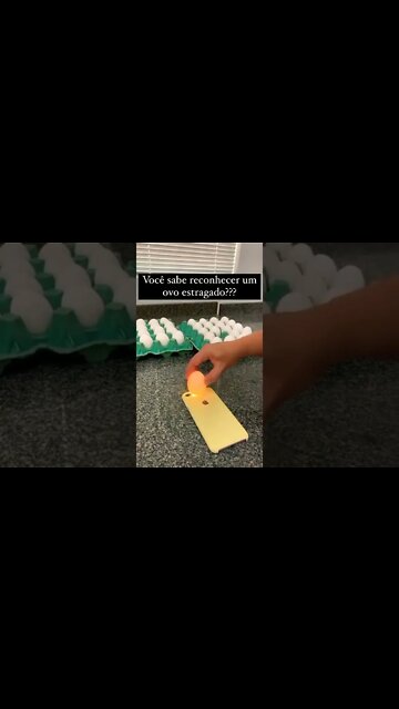 OVO ESTRAGADO COMO SABER? #Shorts