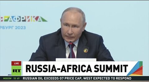 Putin speaks at Russia-Africa Summit [FULL SPEECH ]