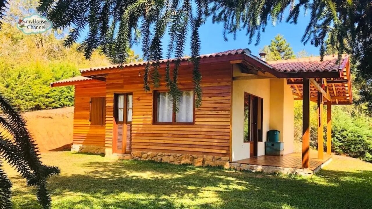 Linda Casa de Sítio na Serra da Mantiqueira em Minas Gerais