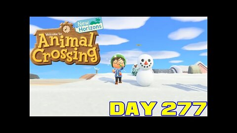 Animal Crossing: New Horizons Day 277 - Nintendo Switch Gameplay 😎Benjamillion