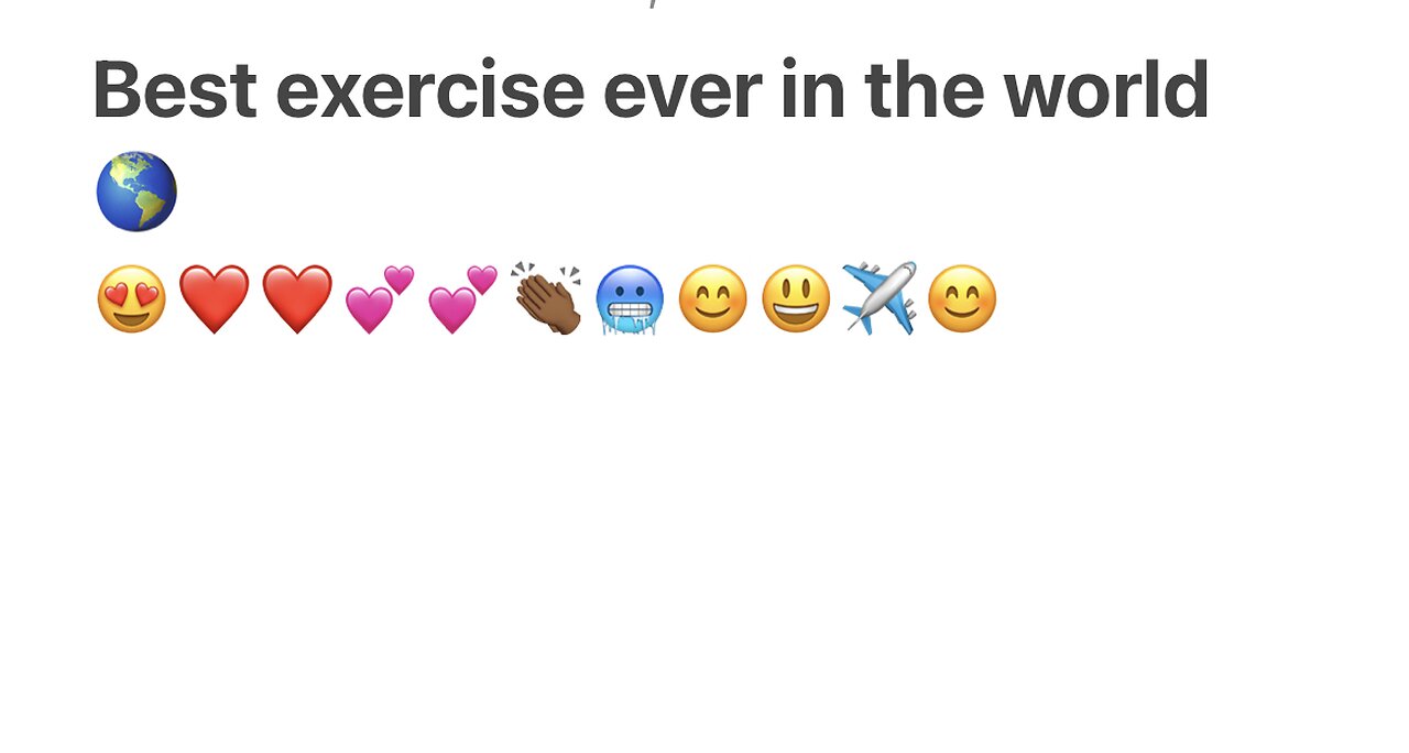 Meditation and exercise is the best thing in the world ❤️
