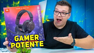 Headset JBL Quantum 200 | Qualidade e Conforto para SEU GAME!