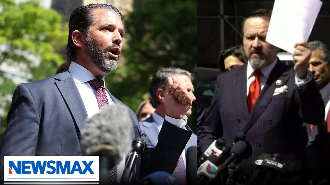 WATCH: Donald Trump Jr., Sebastian Gorka, and members of Congress slam Trump trial