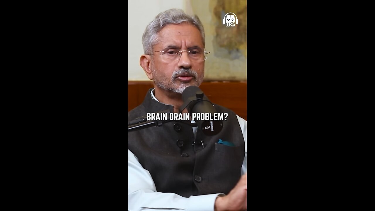 How To REVERSE Brain Drain - India's Foreign Minister Dr. Jaishankar Speaks Up