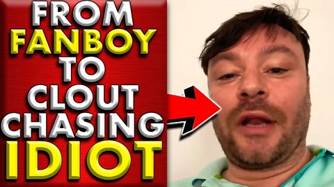 @Reality 2.0 Goes From Fanboy To Clout Chasing Idiot