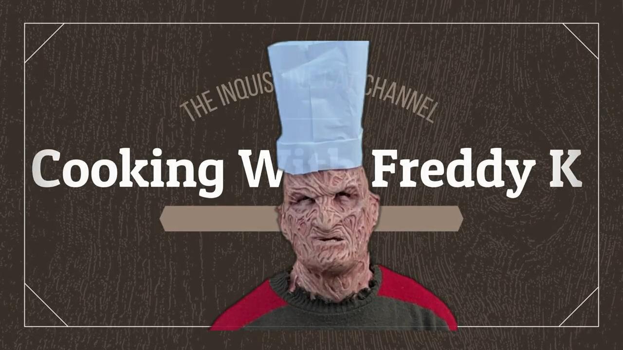 IN THE KITCHEN WITH FREDDY K, COOKING HIS SIGNATURE SOUP 1ST AIRING COOKING SHOW