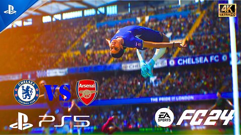 EA Sports FC 24 | Chelsea FC Women vs Arsenal FC Women (Barclays WSL) Gameplay 4K 60fps