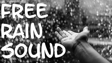 Rain Sound Effect FREE