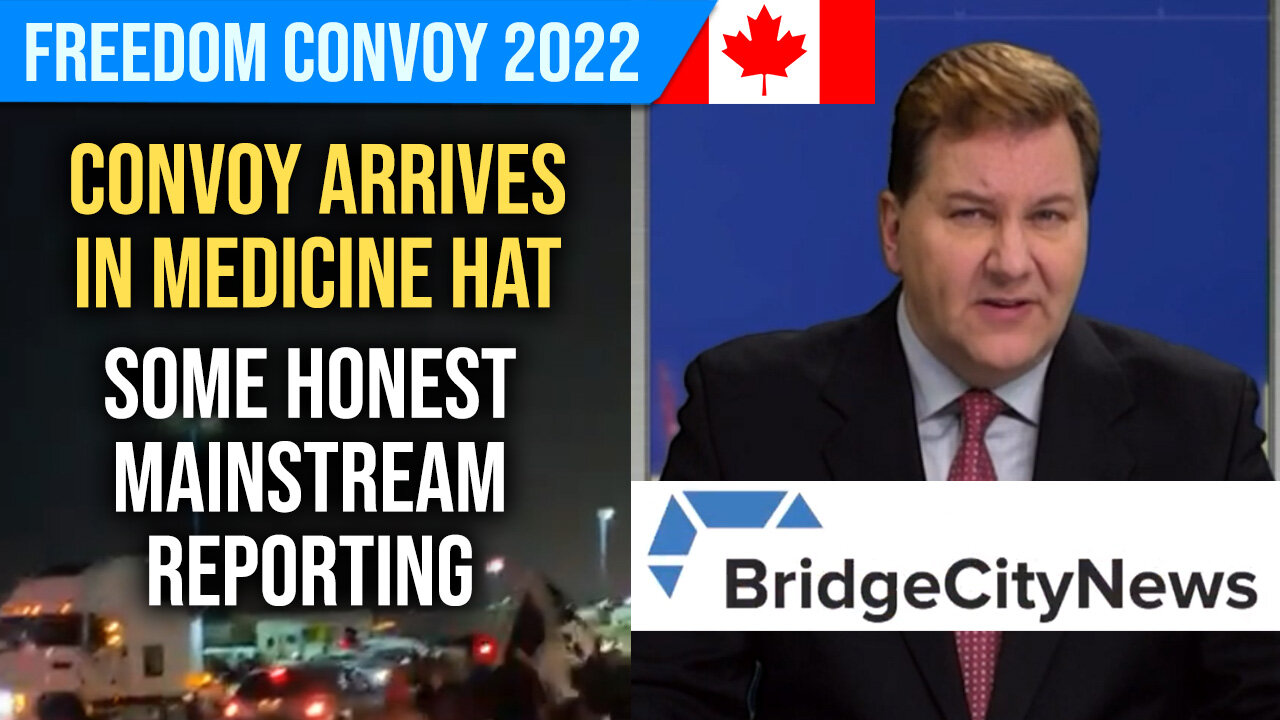 Freedom Convoy Arrives in Medicine Hat - Bridge City News