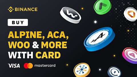 #1 Step by Step How to Buy #Alpine F1 Token Cryptocurrency with Any Credit Card Instantly!