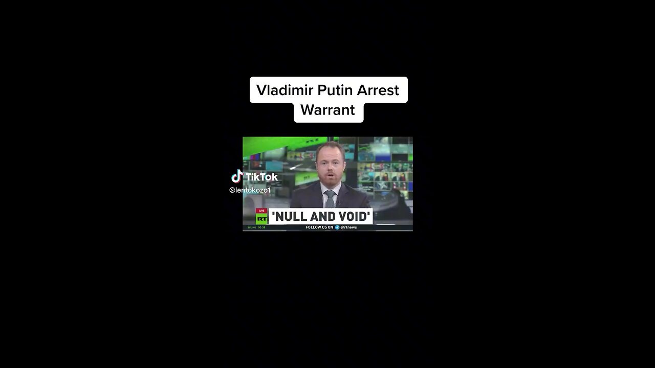 Putin Arrest warrant