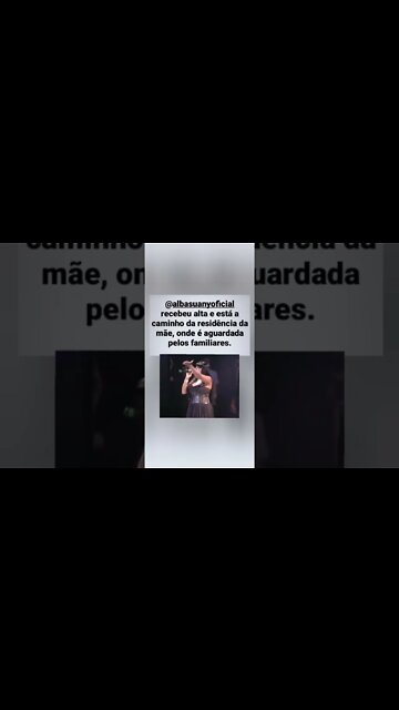 ALBA SUANY ex-Desejo de Menina Sai do Hospital-Eu Hoje Quero ter Você de Voltaaa!