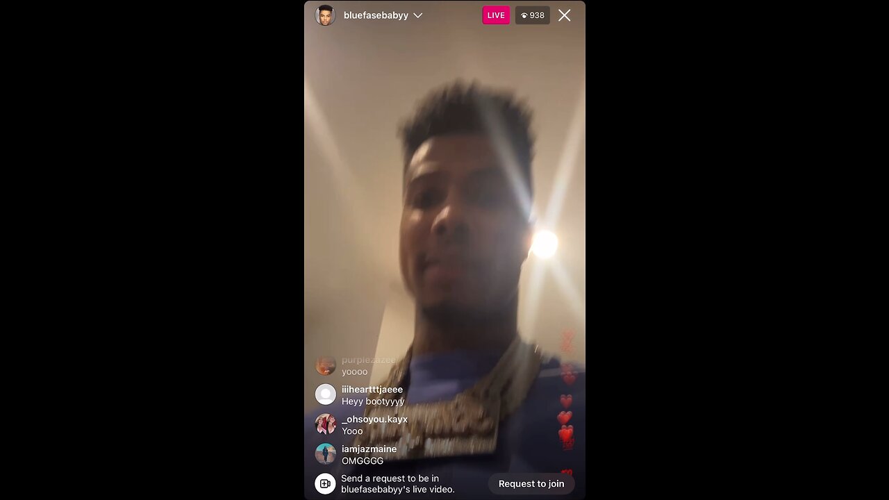 BLUEFACE IG LIVE: BlueFace Live From The Venue Of Blue Girls Club With The Girls (19/12/22)