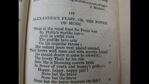 Alexander's Feast, Or, The Power Of Music - J. Dryden