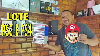 LOTE DE JOGOS PS3 E PS4 MAIS BRINDE DO CANAL @Jhol Games