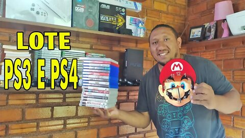 LOTE DE JOGOS PS3 E PS4 MAIS BRINDE DO CANAL @Jhol Games