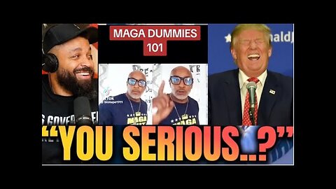 Black Man Embarrasses Himself When Trying to Troll Trump Supporters 🤯