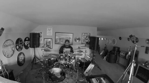 Neon Moon, Brooks and Dunn Drum Cover By Dan Sharp