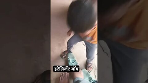 घुमाने के लिए पापा के जूते पहनाते हुए Vlog child #rudrakrishna #ytshorts #shorts #trending #viral