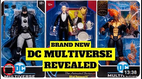 2023 BRAND NEW BATMAN ANIMATED/DC MULTIVERSE REVEALED